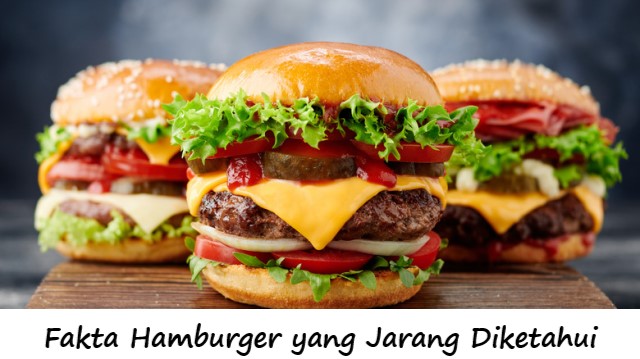 Fakta Hamburger yang Jarang Diketahui