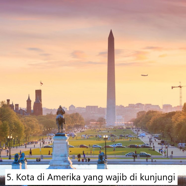 5 kota di amerika serikat yang wajib di kunjungi